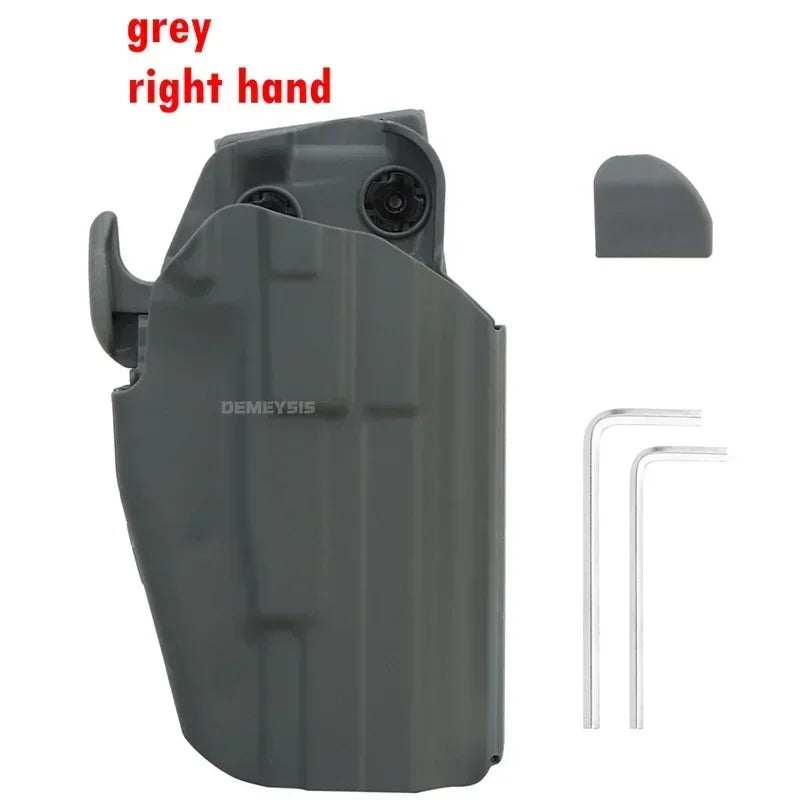 Adjustable Tactical Gun Holster – Lightweight Waist Pistol Carry Case for Right/Left Hand Shooting, Hunting & Outdoor Use