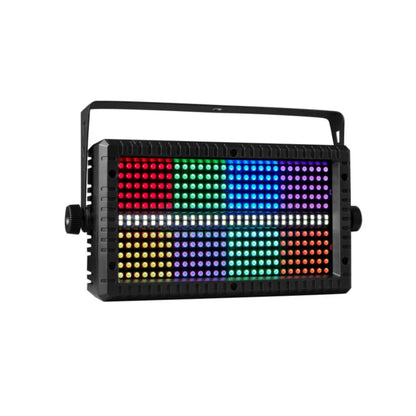 60W Mini LED RGB Strobe Light – 3-in-1 8-Partition + White 8000K DMX DJ Wash Bar for Stage Lighting Effects