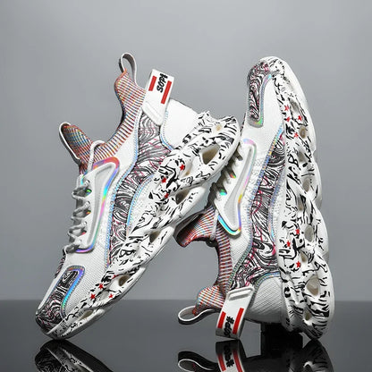 Men’s Luxury Casual Sneakers - Breathable Fashion Running Shoes & Comfortable Trainer Loafers