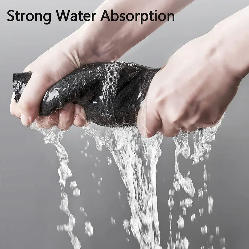 10/1pcs Magic Cleaning Cloths - Reusable Microfiber Towels for Car, Window, Mirror - Household Kitchen Cleaning Tools
