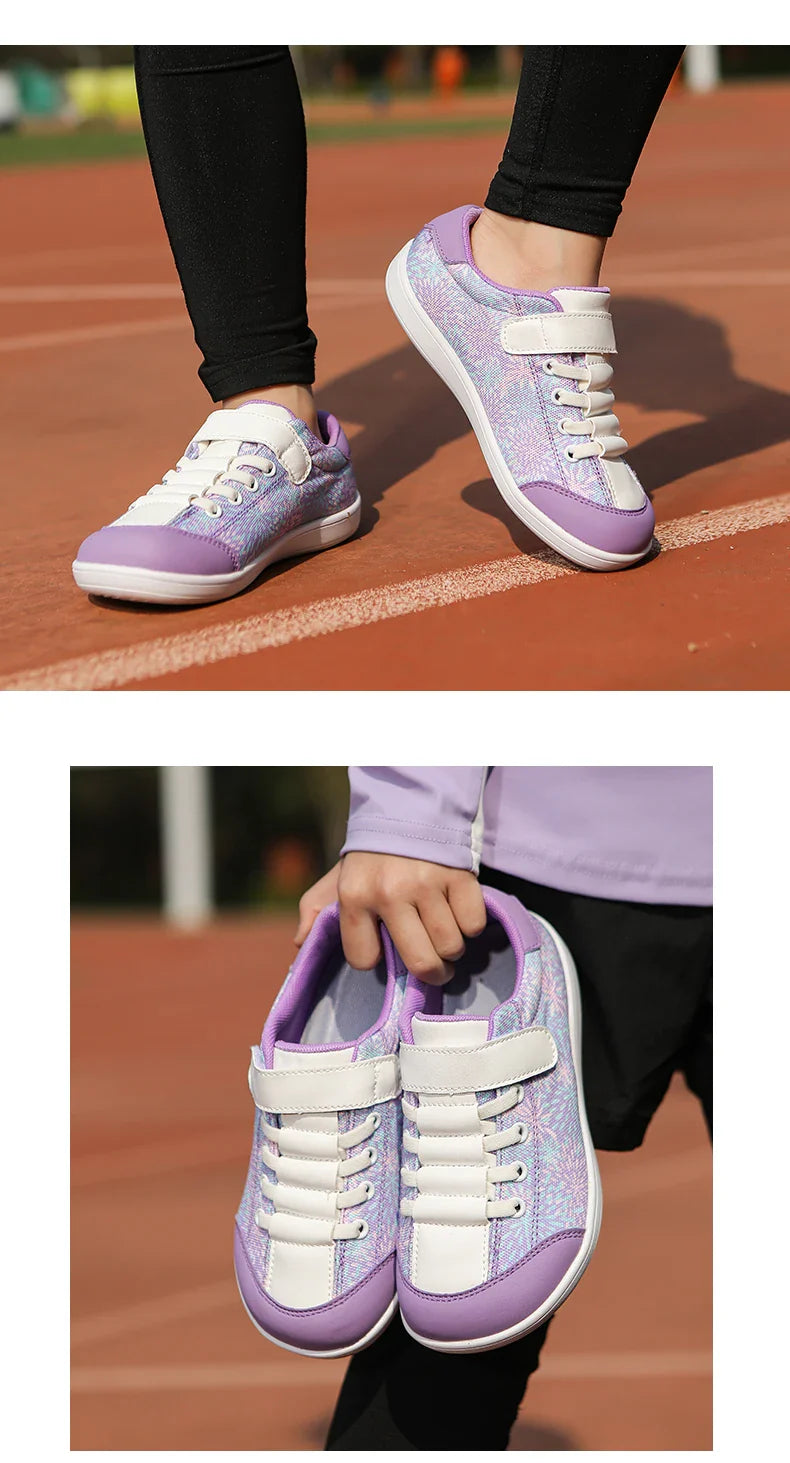 Children's Wide Barefoot Shoes – Anti-Slip Sports & Casual Shoes for Boys and Girls