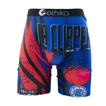 ETHIKA Men’s Boxer Briefs – Sexy Breathable Underwear Trunks, Quick-Dry Swim Underpants, Plus Size S–3XL Comfortable Fit Underwear for Men