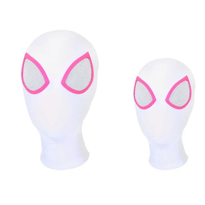 Gwen Stacy 3D Superhero Mask — Kids & Adult Cosplay Headgear for Spiderman, Miles Morales, Iron Man & Halloween Costume Props