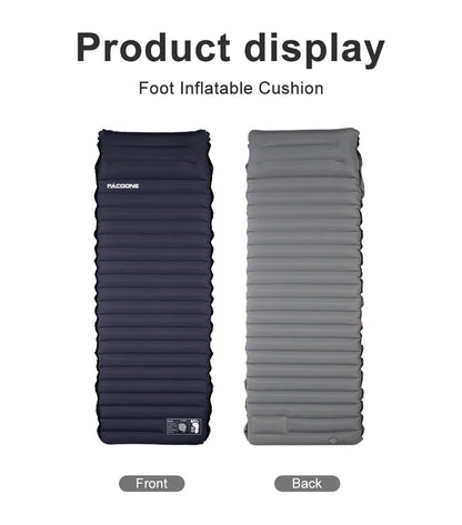 Thick Ultralight Self-Inflating Camping Mattress - Outdoor Air Mattress with Built-In Pump for Travel, Hiking, Fishing