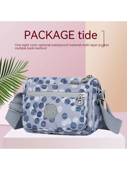 Women’s Nylon Oblique Crossbody Bag – Fashionable Shoulder & Mother Bag