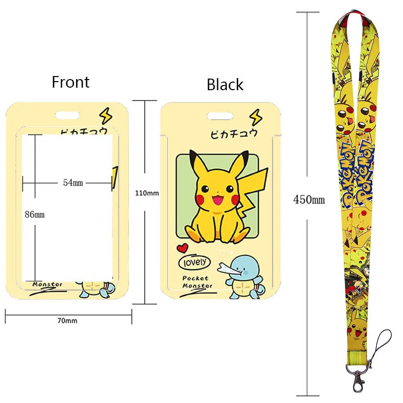 Neck Strap Lanyard for Keys and ID Cards – Badge Holder, Keychain, Key Rings, Fashion Accessory Gift