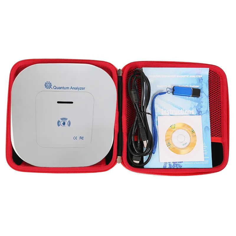 10G Quantum Resonance Magnetic Analyzer Set — Handheld Body Health Analyzer with Detailed Reports