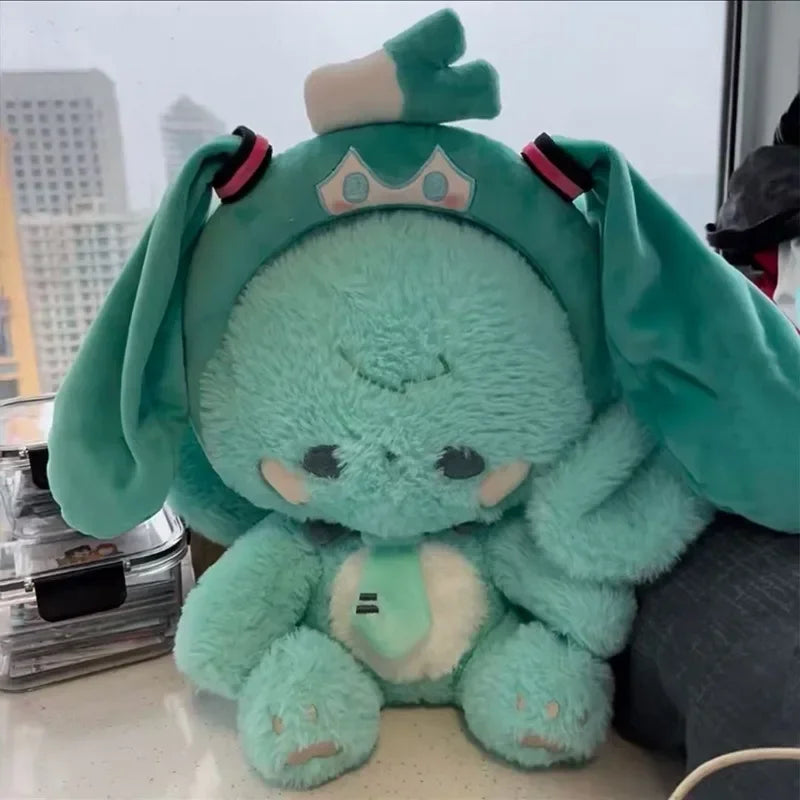 Hatsune Miku Cute Plush Hairband — Soft Headband for Spa, Yoga, Face Washing & Girls Gift