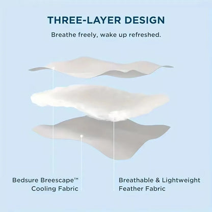 Grade A Cooling Summer Blanket – Lightweight Breathable Cooling Comforter for Bed, Soft Air-Conditioned Quilt (King/Queen Size)