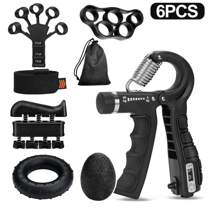 Adjustable 5–60Kg Heavy Hand Gripper – Fitness Hand Exerciser & Wrist Strengthener for Finger Training and Recovery