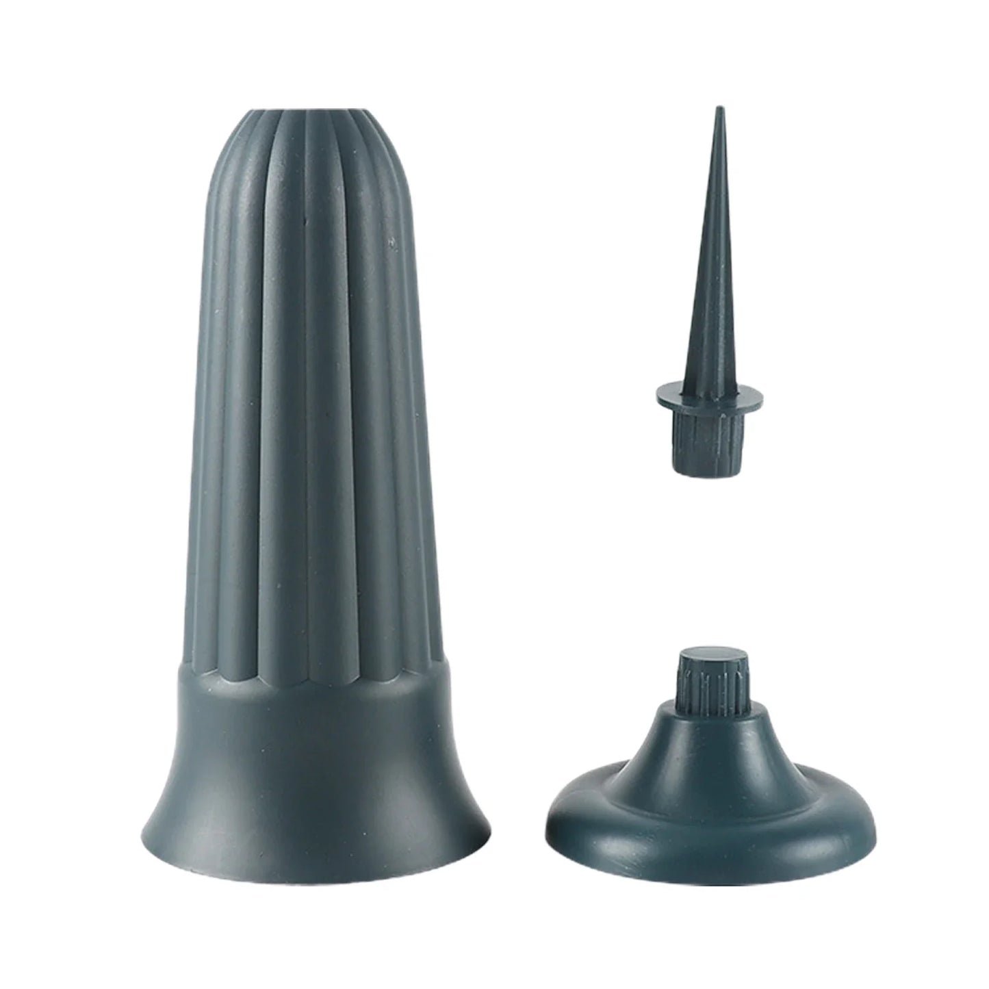 Outdoor Memorial Garden Vase – Flower Pots with Long Spikes, PP Plastic Grave Markers for Cemetery & Festival Decorations
