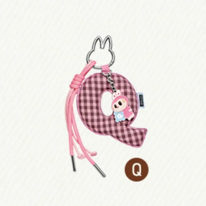 POP MART Labubu The Monsters Pin — Love Series Letter Pendant Blind Box, Mystery Toy Figure Ornament