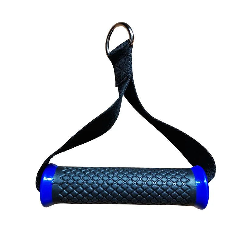Multifunction Gym Resistance Band Handles — Anti-Slip Nylon Grip Puller for Fitness & Gantry Accessories