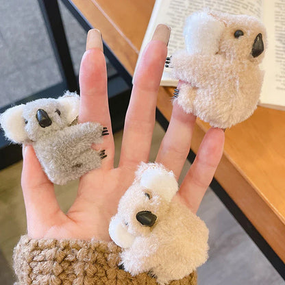 Koala Bear Hair Clips – Animal Hair Claw Clip & Barrettes for Cute Hair Decoration and Accessories