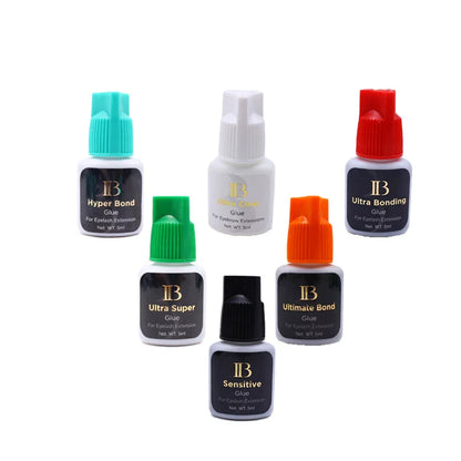 IB Glue Series for Eyelash Extensions — Quick-Drying, Long-Lasting, Low-Irritation Korean Makeup Tool Adhesive