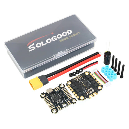 SoloGood F722 Flight Controller & BLHELI_S 60A 4-in-1 ESC Stack – FPV Drone Parts Kit
