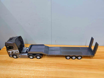 Huina 770S Remote Control Engineering Car — Genuine Alloy Trailer Head Model, 4WD Toy for Kids, Ratio 501D