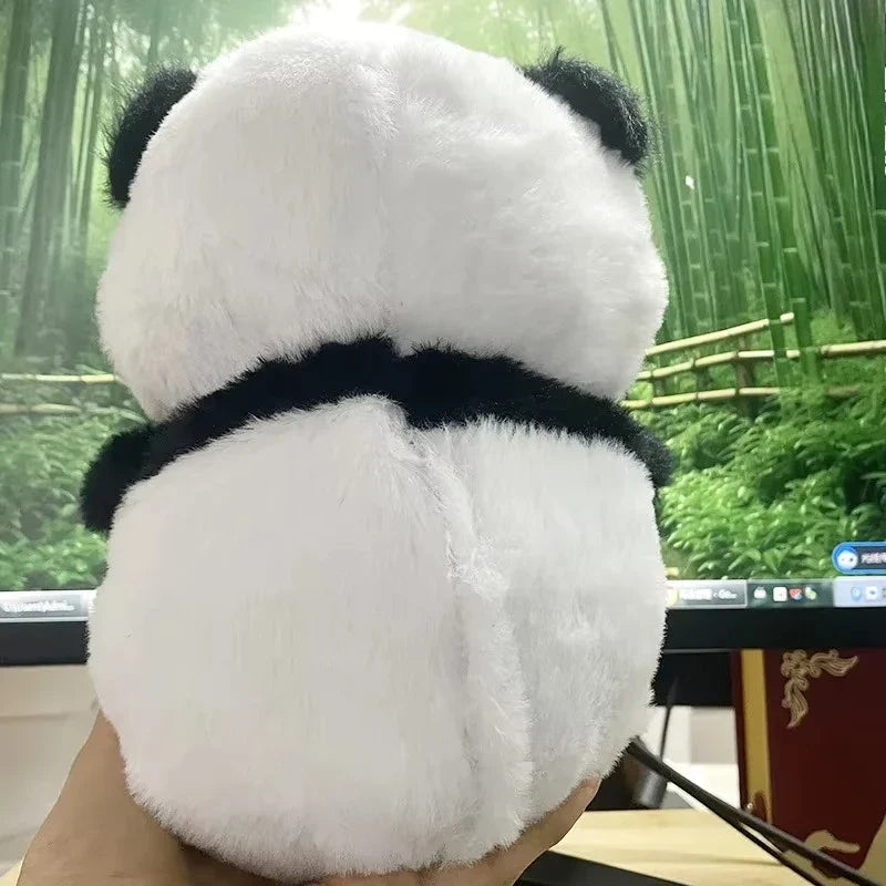 Breathing Panda Plush Toy – Soothing Sound & Light Doll for Babies and Kids, Musical Sleeping Companion