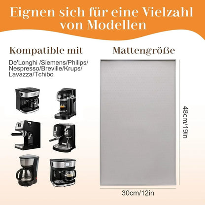 Diatomite Coffee Machine Absorbent Mat – Soft, Non-Slip, Waterproof Kitchen Draining Mat & Coaster