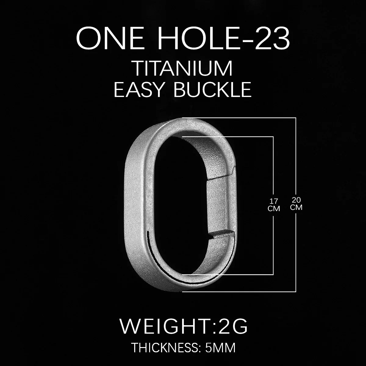 Luxury Titanium Key Ring Quickdraw — Lightweight EDC Carabiner Keychain for Men & Women