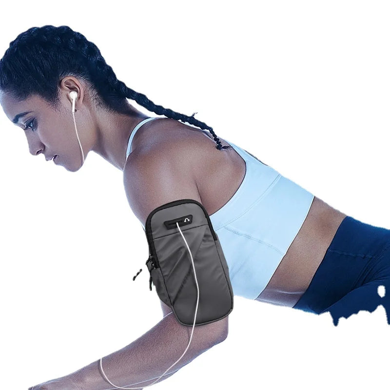 Universal 7' Waterproof Sport Arm Bag - Outdoor Running Cycling Arm Band Mobile Phone Case for iPhone, Samsung, Xiaomi, Huawei