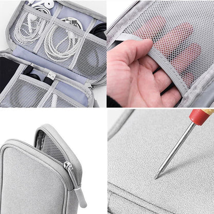 Waterproof Travel Cable Organizer Bag – Portable Digital Storage Pouch for Electronic Accessories