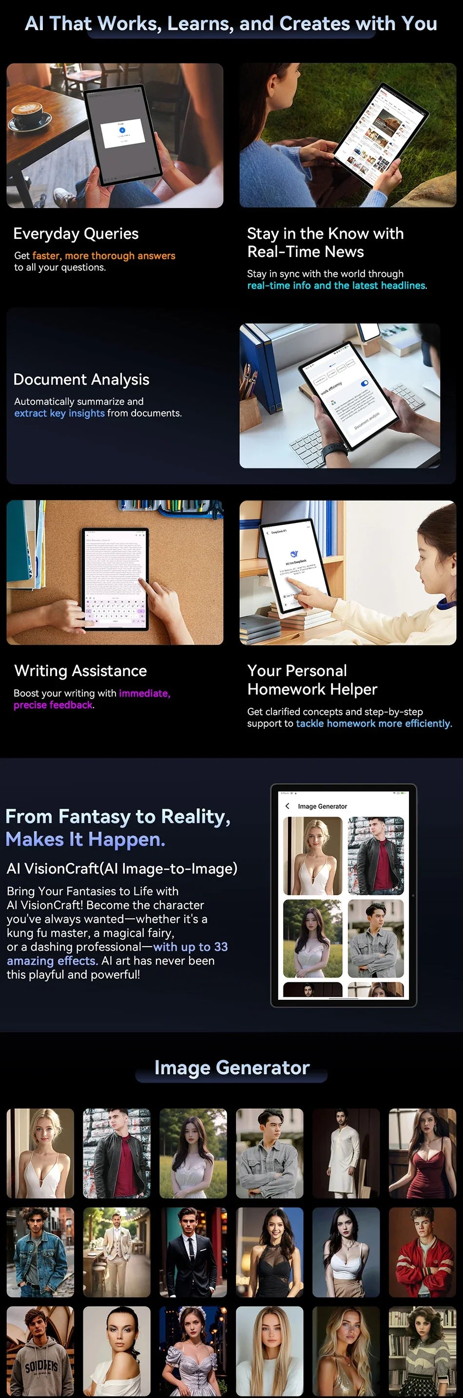 Blackview MEGA 8 Tablet – 13" FHD+ 90Hz Display, 11000mAh, Android 15, 50MP Camera, 4 Speakers, 4G Pad PC