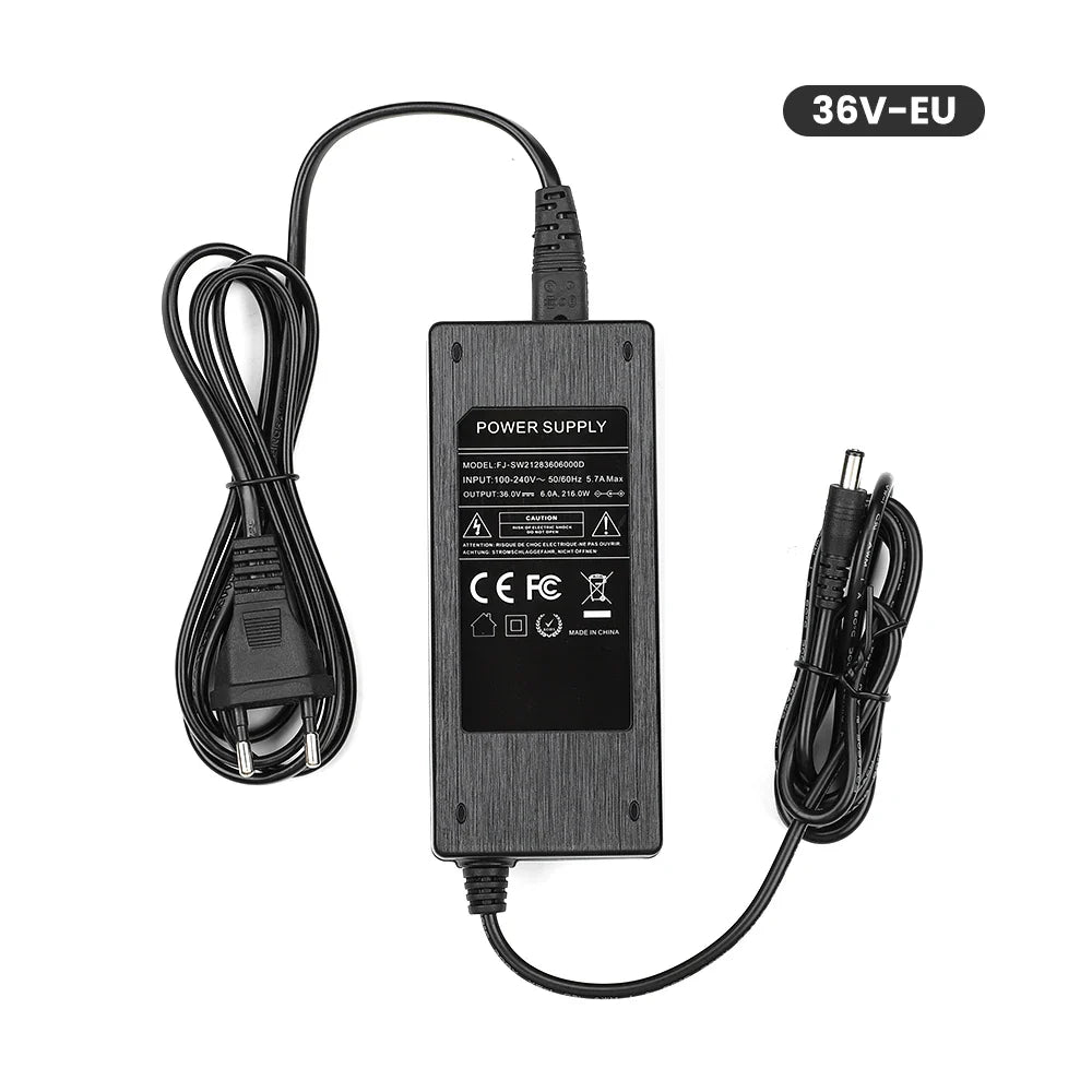 AIYIMA DC36V 6A Power Adapter — Audio Amplifier Power Supply with EU/US Plug