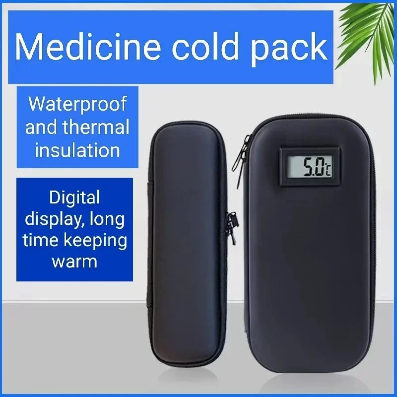 Portable Insulin Refrigerator Box for Diabetics – Travel & Outdoor Small Refrigerated Drug Insulation Bag