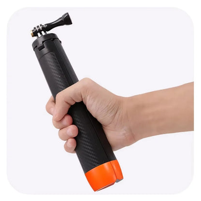 BSLIUFANG Underwater Buoyancy Pole Selfie Stick Tripod — Extendable Mount for GoPro, Insta360, DJI Osmo, and Sports Cameras