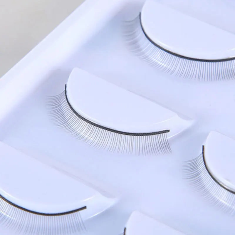 5/10/25 Pairs Training Eyelashes – Natural False Lashes for Beginner Eyelash Extension Practice