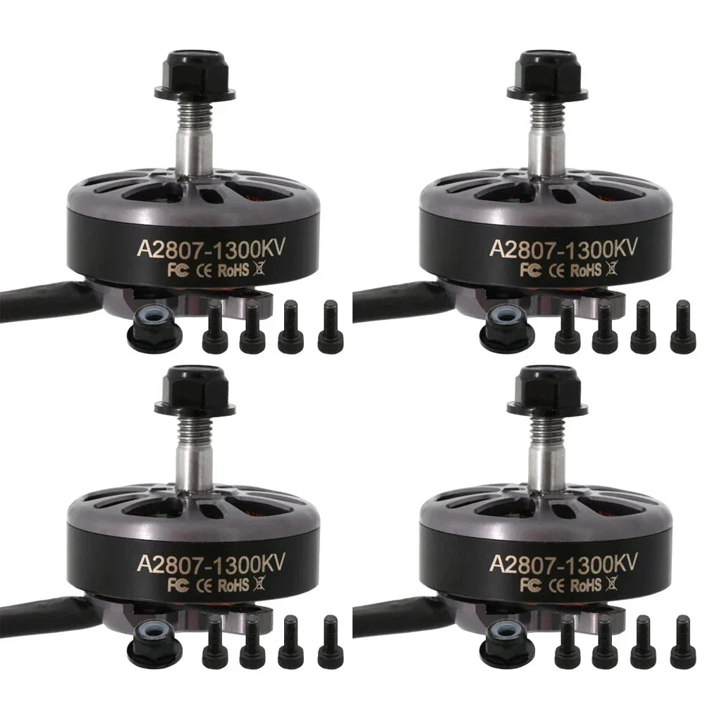 Mark4 7-Inch 295mm FPV Drone Kit – RC Frame with F4 V3S PLUS Stack, BLS 60A ESC, A2807 1300KV Brushless Motor, and 7040 Propellers