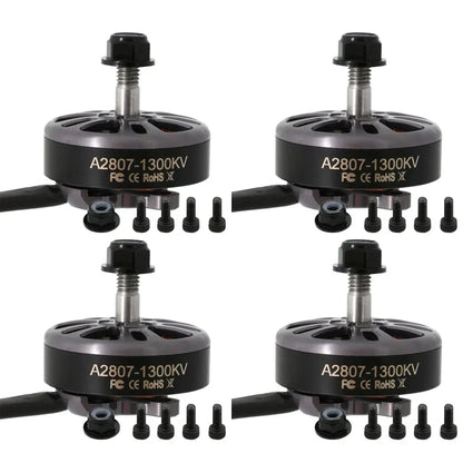 Mark4 7-Inch 295mm FPV Drone Kit – RC Frame with F4 V3S PLUS Stack, BLS 60A ESC, A2807 1300KV Brushless Motor, and 7040 Propellers