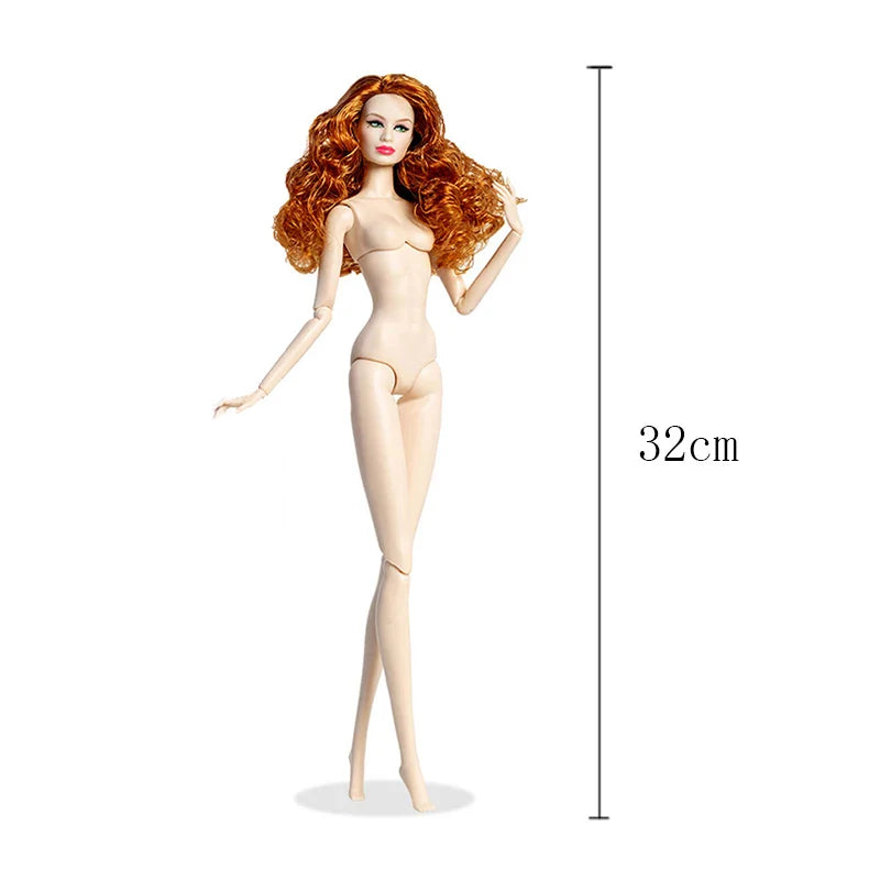 32cm Supermodel Doll Clothes – Fashion Beach Vacation Outfit, Princess Dress DIY Accessories Set, Collector Gift Toy