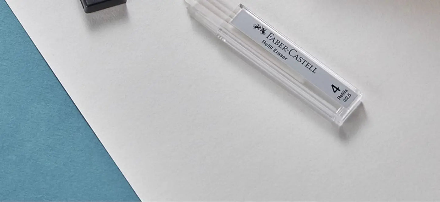 Faber-Castell Precision Tip Pen-Style Eraser – 2.5mm Refillable Retractable