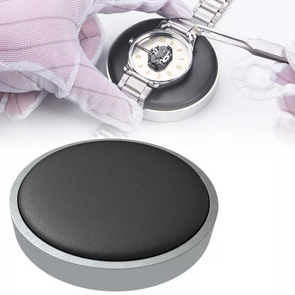 Watch Movement Casing Cushion Pad: Leather Protector for Professional Watch Repair - Essential Accessory for Watchmakers