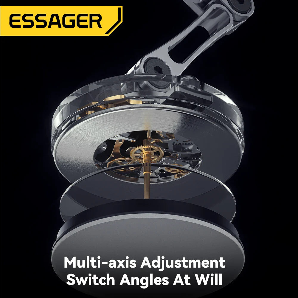 Essager Magnetic Wireless Car Charger – 15W Fast Charging Phone Holder Mount for MagSafe iPhone 15/14/13 Pro Max