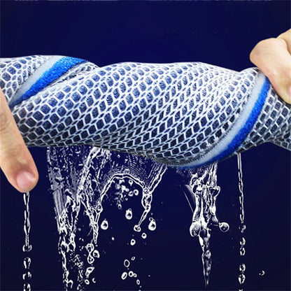 8D Sponge Filter for Aquarium - 8 Layer Foam Denitrifier Pad, Non-Gel Cotton Filter for Fish Tanks
