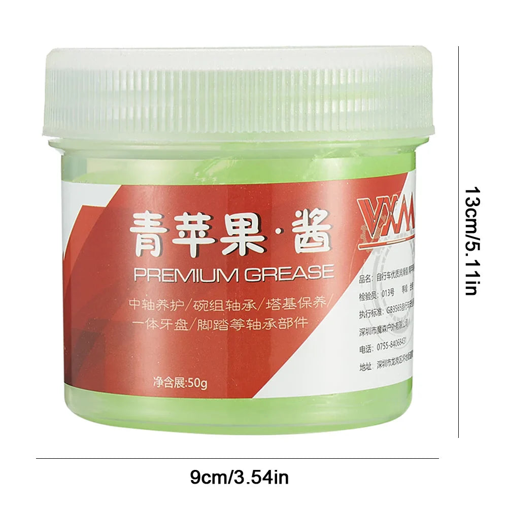 Premium Bike Grease 50g – Motor Bearing & Mid-Axis Lubricant, Pedal Bowl Group Maintenance for Mountain & Road Bikes