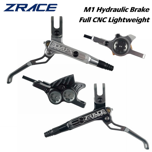 ZRACE M1 X2/X4 Hydraulic Mountain Bike Brake - Full CNC Lightweight Oil Pressure Disc