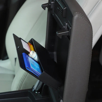 Land Rover Discovery 5 LR5 2017-2020 Armrest Storage Box - Hidden Central Console Organizer Privacy Car Accessory