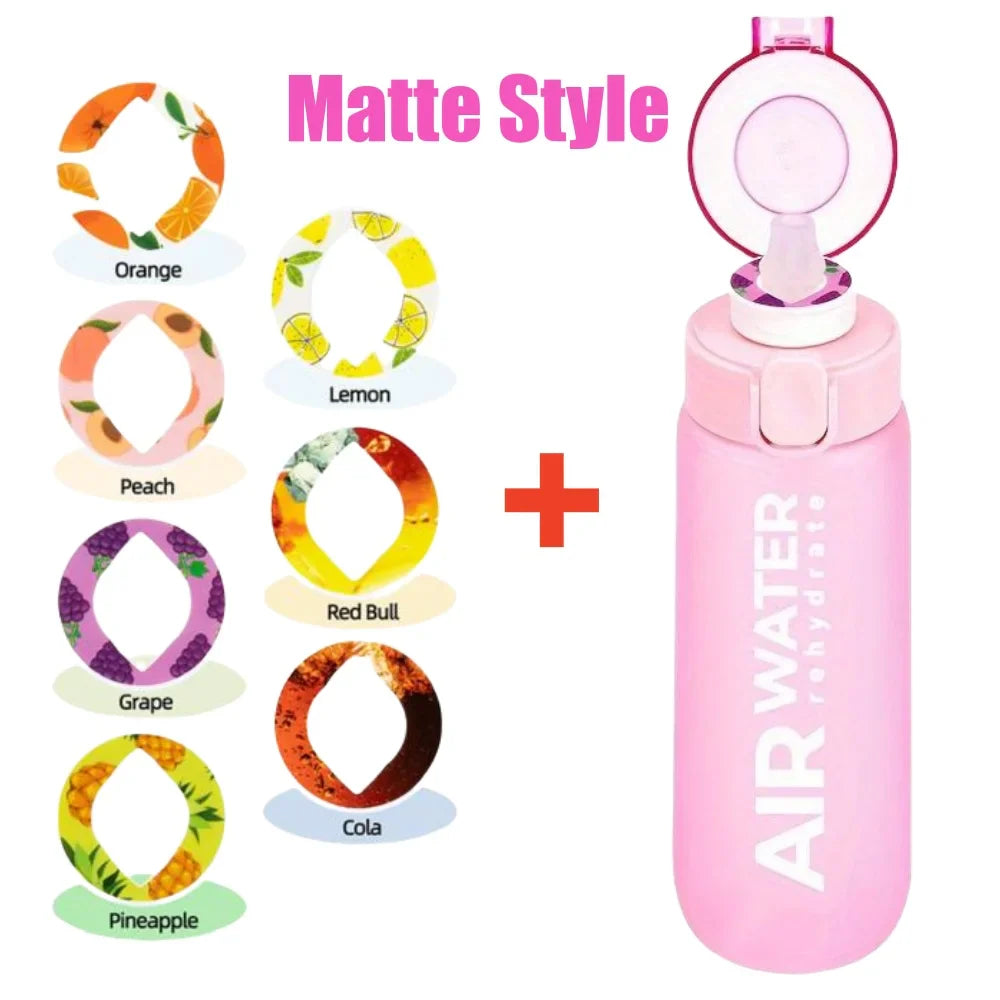 750ml/25oz Fruit Infuser Water Bottle – Zero Sugar, Zero Calorie Sports Drinking Cup with 7 Fruit Pods for Fitness & Outdoor
