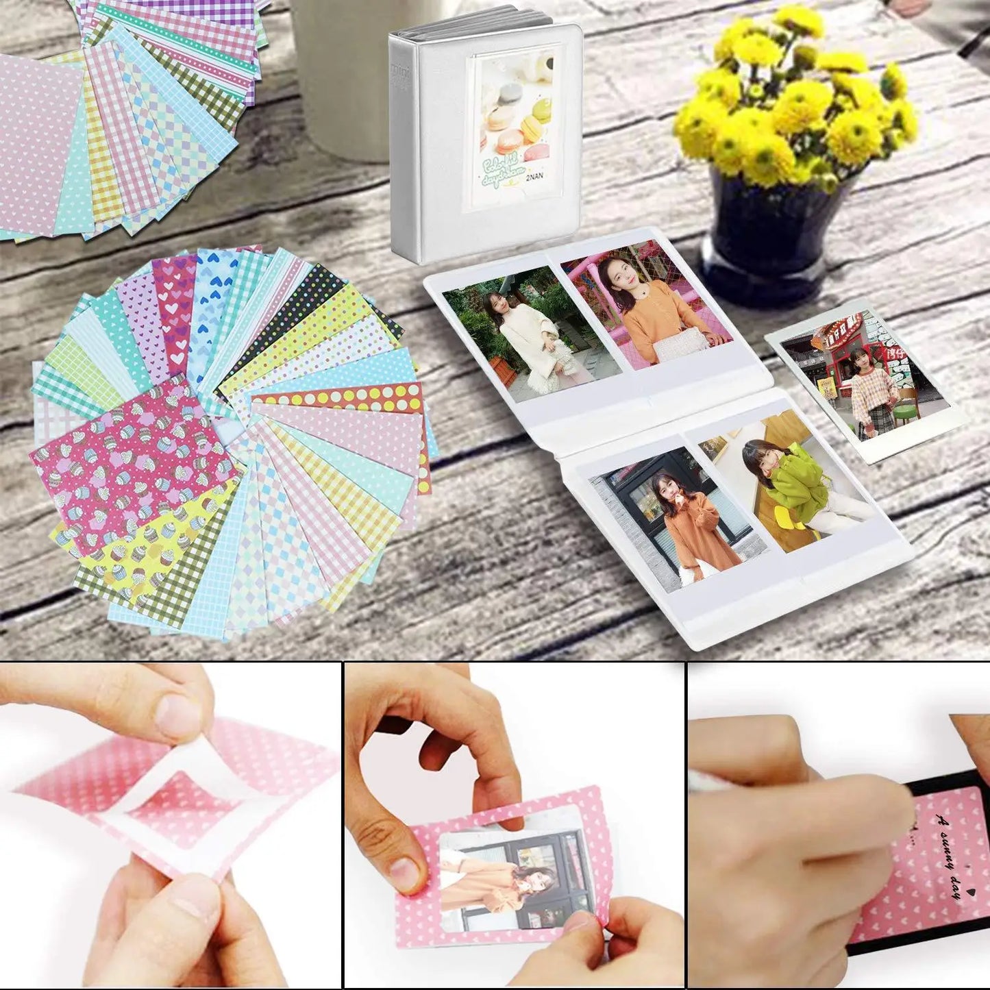 Fujifilm Instax Mini White Edge Film – 10/20 Sheets for Mini 11, 9, 8, 25, 50s Instant Cameras