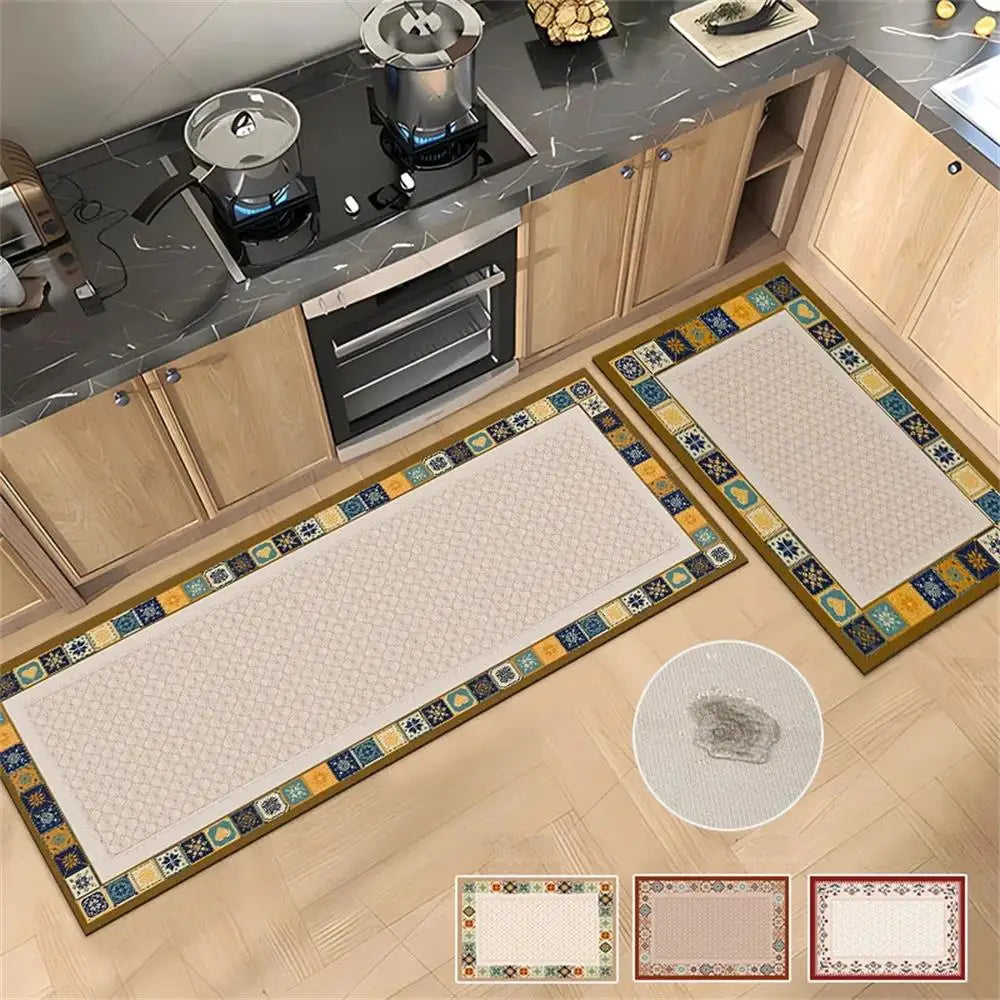 Non-Slip Kitchen & Living Room Floor Rug – Long Area Mat for Entrance, Home Decor