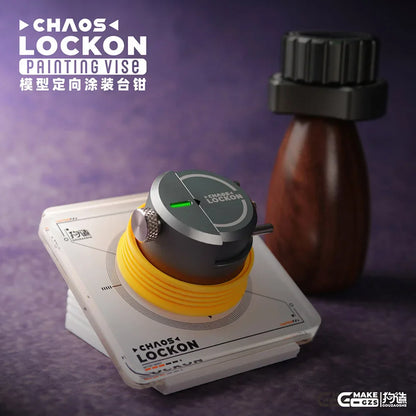 Miniature Model Rotary Painting Table – Hand-Coated Tilt Vise for Scale Model Painting