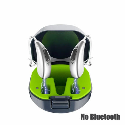 2024 Bluetooth Hearing Aid – ELHearing Rechargeable Mini Device with Programmable Digital Features & Portable Charging Case