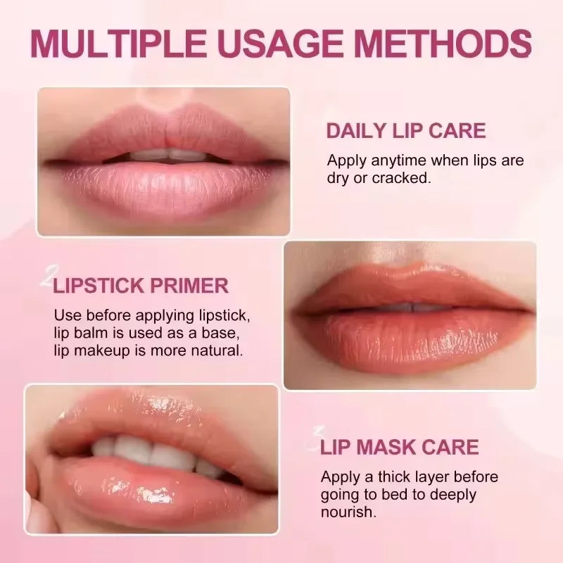 Dark Lip Repair Balm – Moisturizing Exfoliating Lip Treatment for Dry Lips, Fine Lines & Natural Pink Glow
