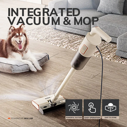 Wet & Dry Vacuum Cleaner Mopping Machine – 5M Cord for Efficient Cleaning