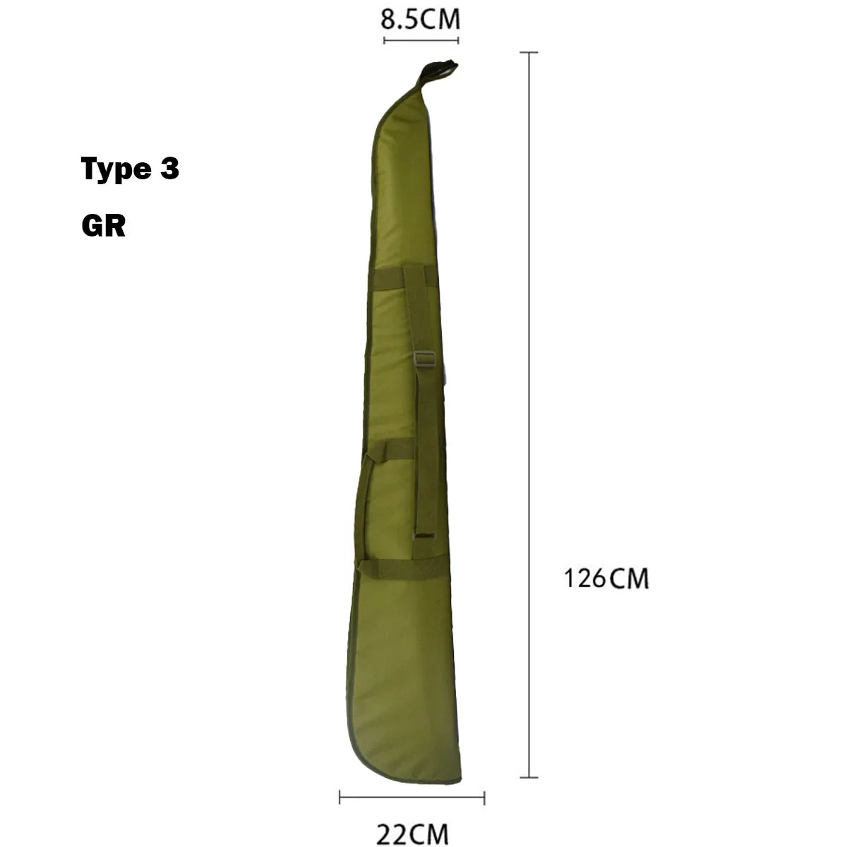 Rifle Bag Backpack - 85cm, 95cm, 115cm Gun Case, Sniper Carbine Airsoft Shooting Carry Shoulder Bags for Hunting Accessories