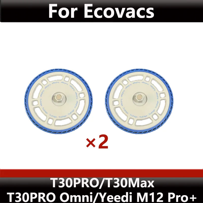ECOVACS T30S PRO/T30 PRO OMNI & YEEDI M12 Pro+ Robot Vacuum Replacement Parts – Dust Bag, Main & Side Brush, Filter, Mop Accessories